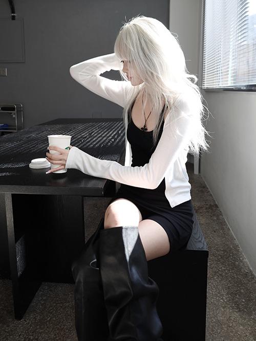 soft open cardigan, 3color