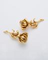Wild Rose Hair Pin Gold