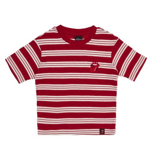 TRS VINTAGE TONGUE STRIPE CROP TOP RE