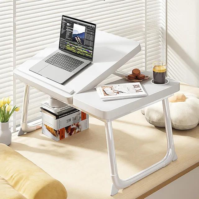 접이식 5단 높이조절 베드테이블