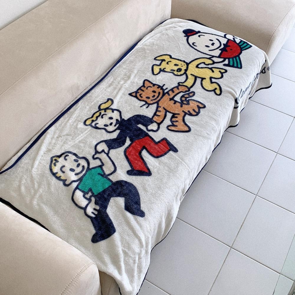 오사무굿즈 롱 블랭킷 무릎 담요