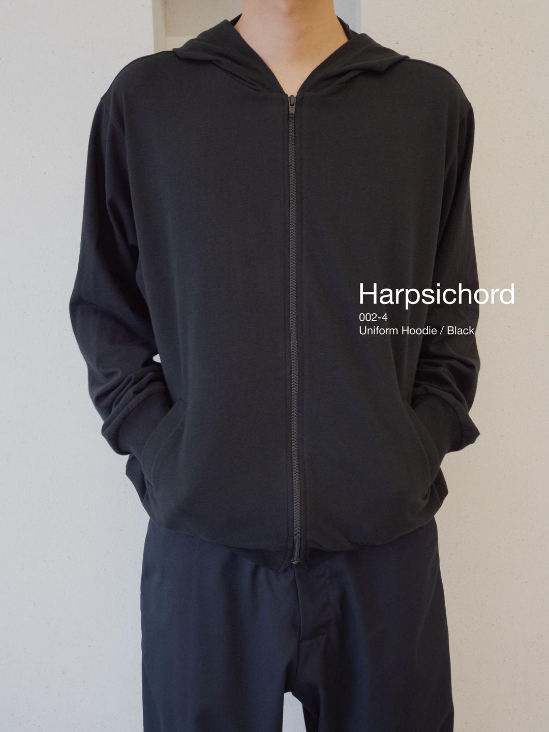 [002-4] Uniform Hoodie (Black)