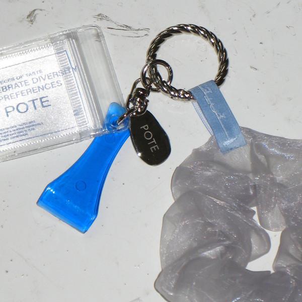 [Limited Edition] 0004 Scrunchie Keyring_Silver