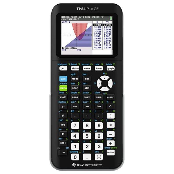 Texas Instruments 컬러 그래핑 계산기 블랙 (TI-84 Plus CE)