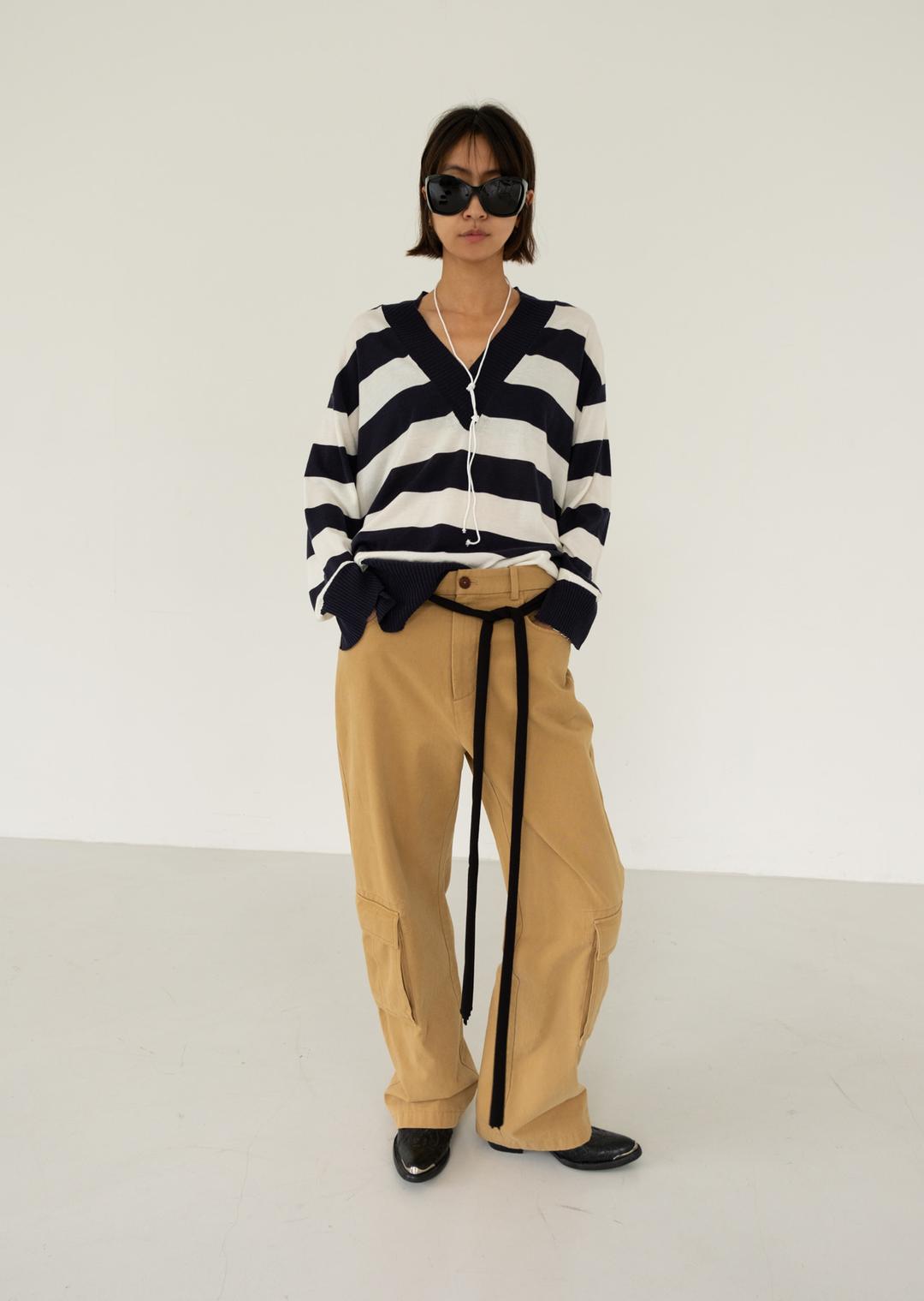 CHINO POCKET PANTS CAMEL