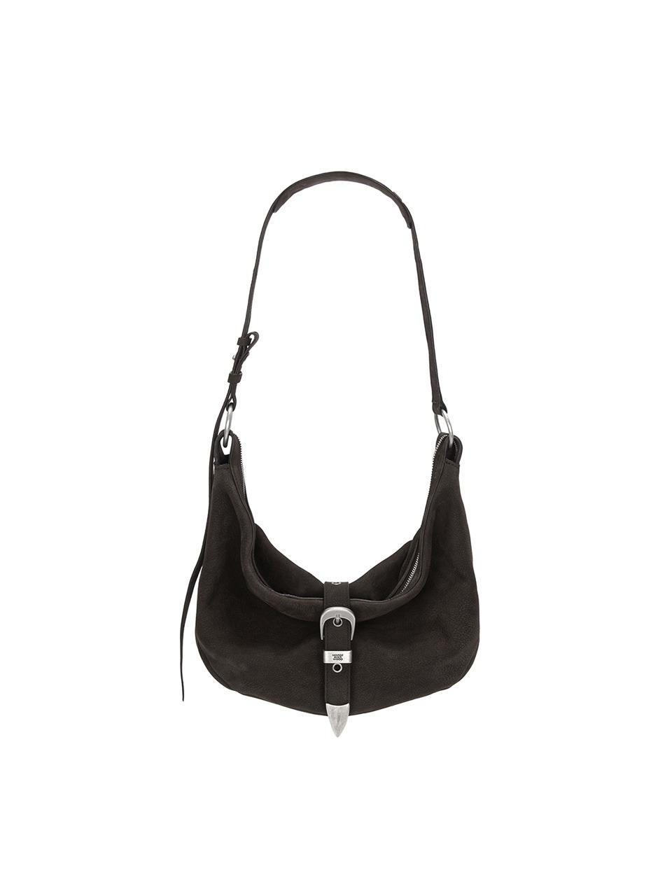 BELTED HOBO MEDIUM_hush nubuck