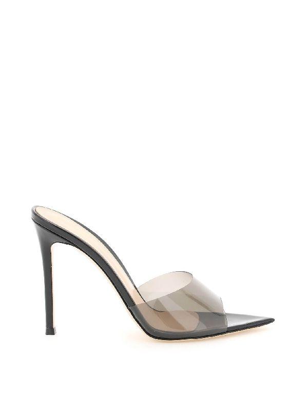 ELLE 클리어 밴드 뮬 힐