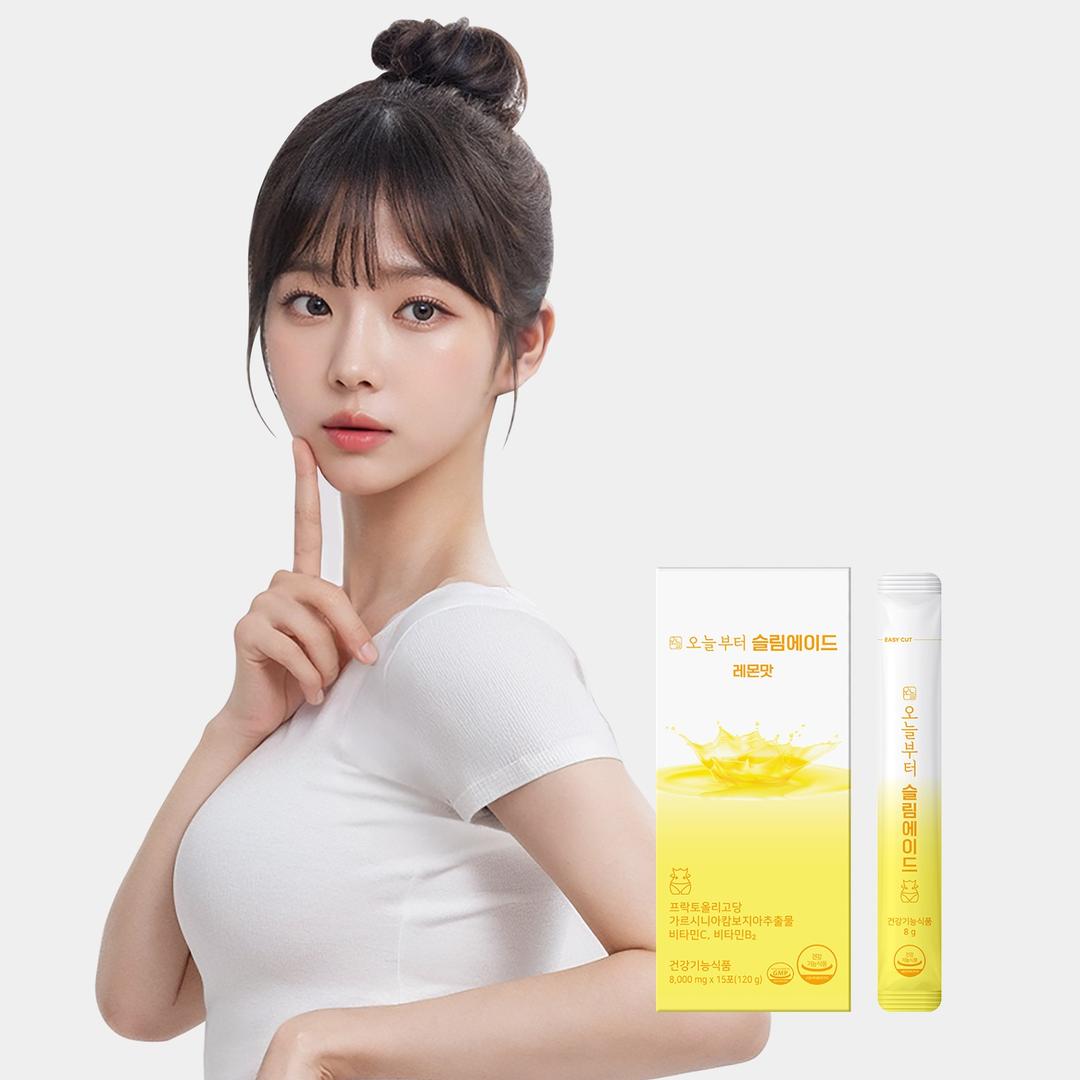 오늘부터 슬림에이드 레몬맛 (15포)