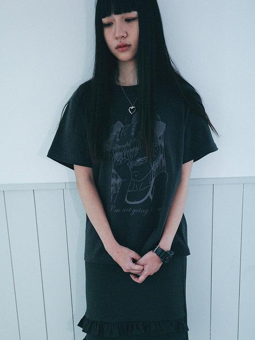 RUMI T-shirt [Charcoal grey]