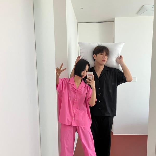bitteschon apparel - cotton pajamas 코튼 파자마 (2 colors)