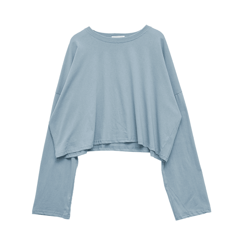 캐주얼쇼트핏 롱슬리브티#09월 22일부터 순차 배송가능!!