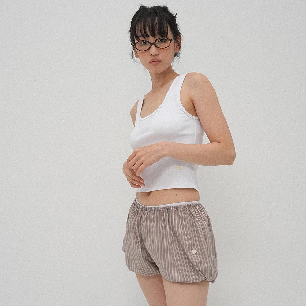 STRIPED PUMPKIN BLOOMERS_BROWN