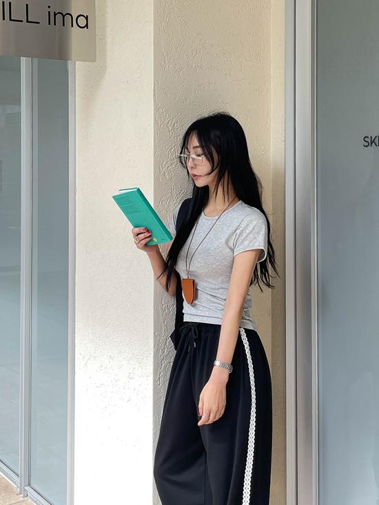 크러시제이 앤피어 모달 반팔 티셔츠 (8color)