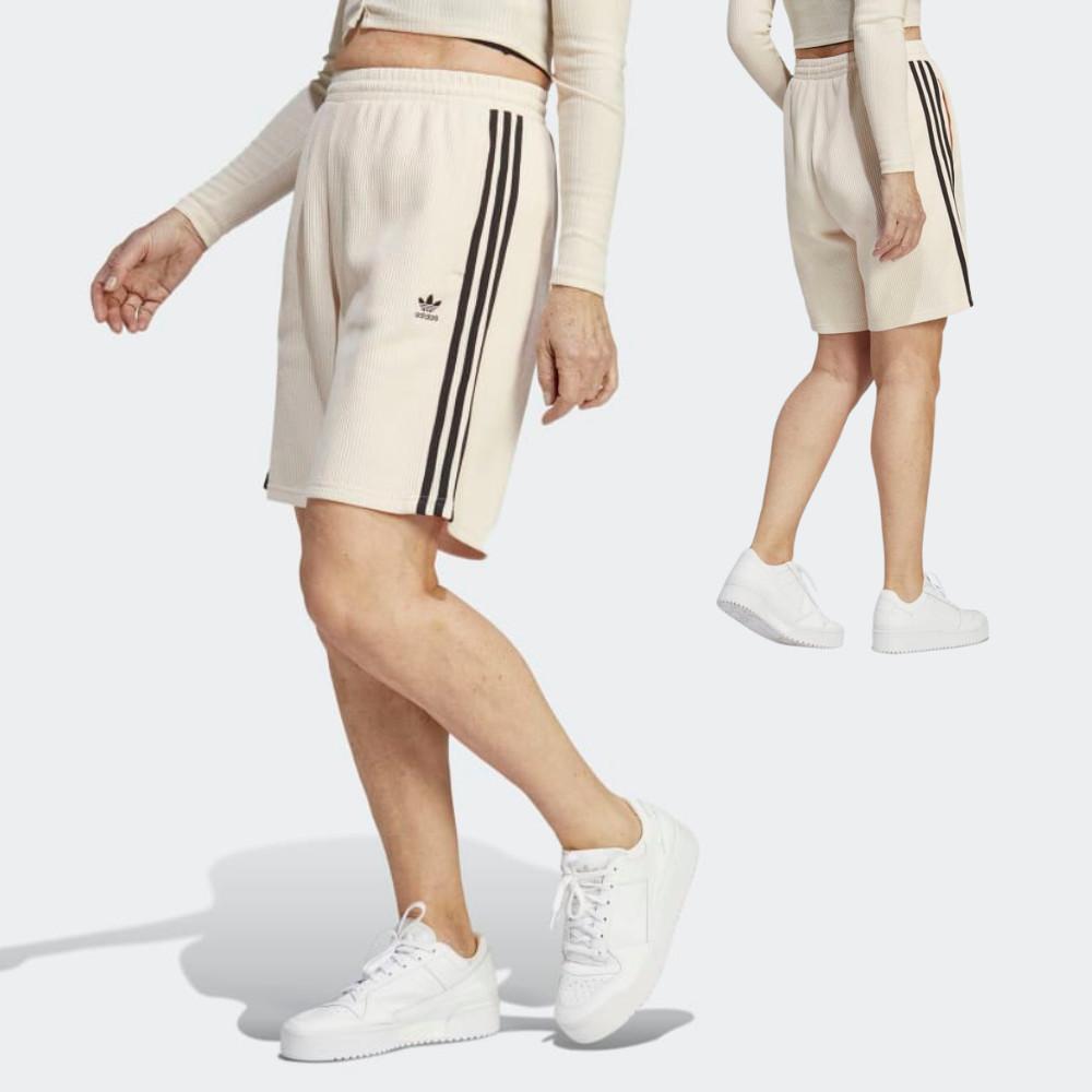 아디다스 오리지널 버뮤다 반바지 여자와플반바지 베이지 IC5450