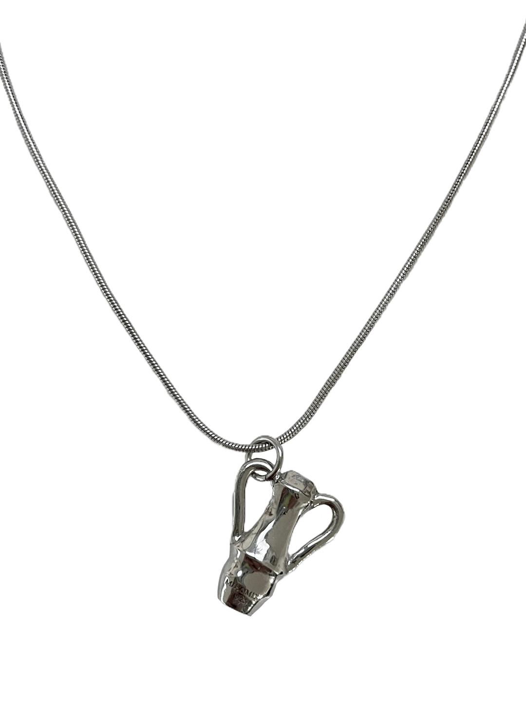 Vase Silver Necklace