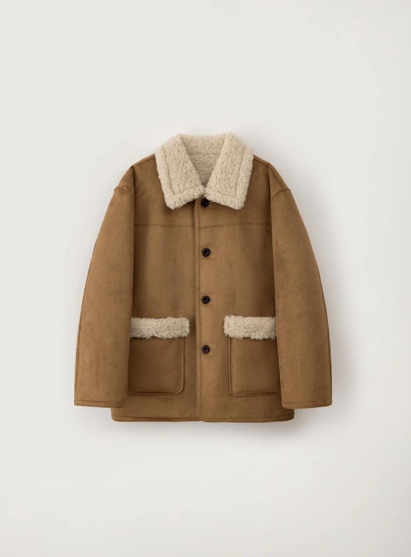 Tillber - 빌리지 리버시블 무스탕_Camel