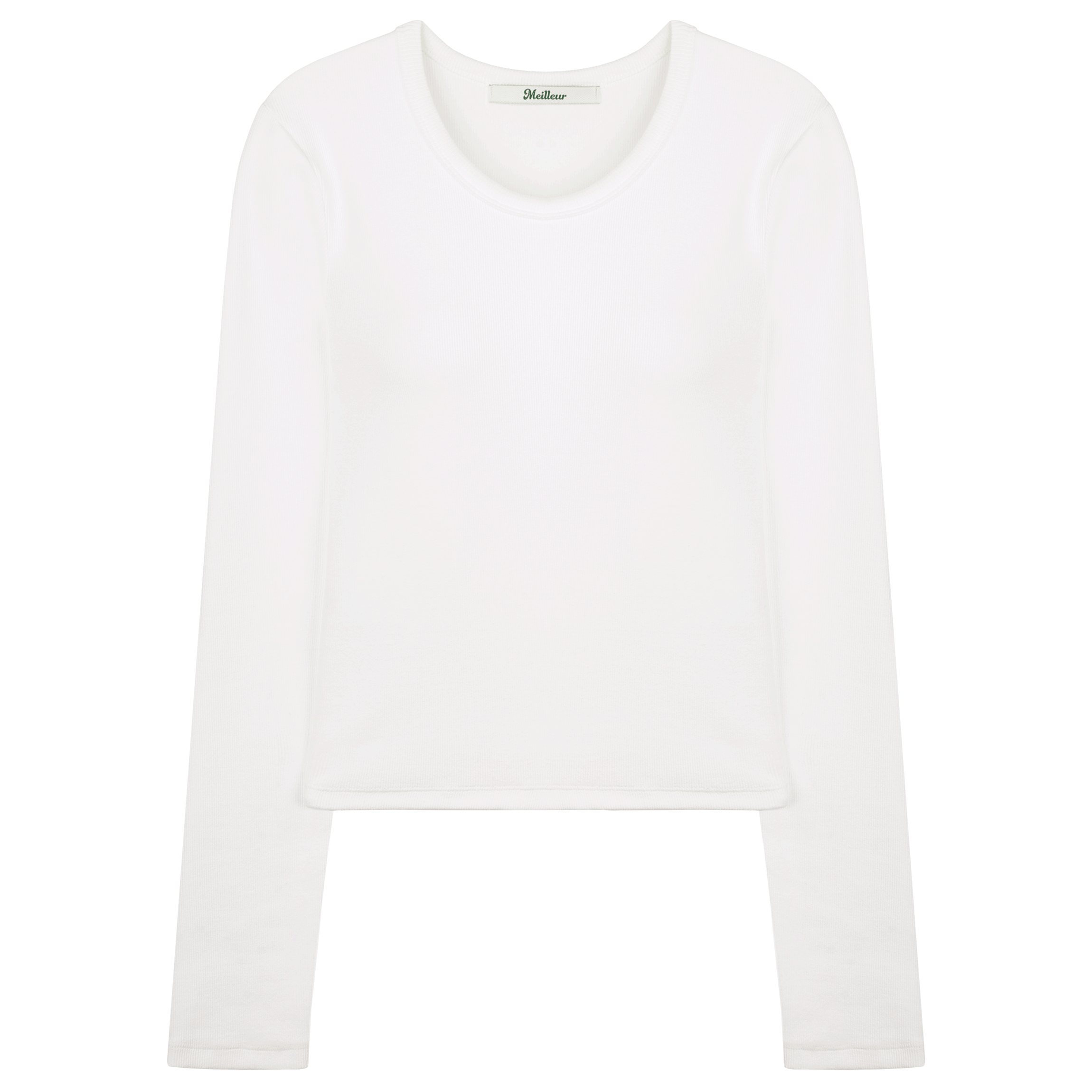 베이직 U넥 골지긴팔티 [3COLOR]