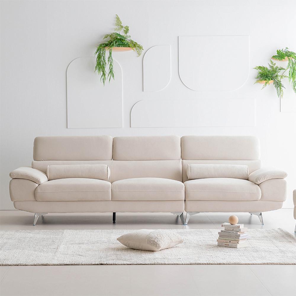 웰퍼니쳐 몬스터  4인용 아쿠아텍스 클린 패브릭 소파