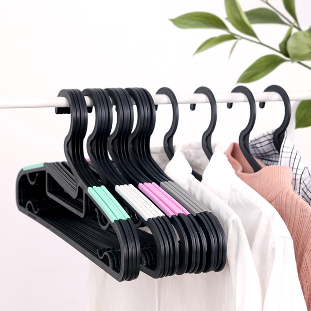 리빙해피 어깨뿔방지 논슬립 옷걸이 30P