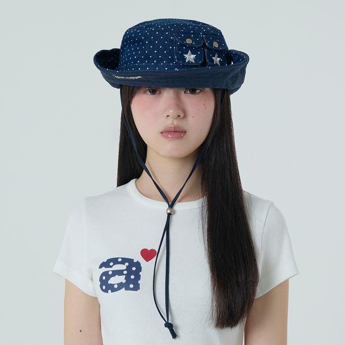 SAFARI BUCKET HAT [MID BLUE]