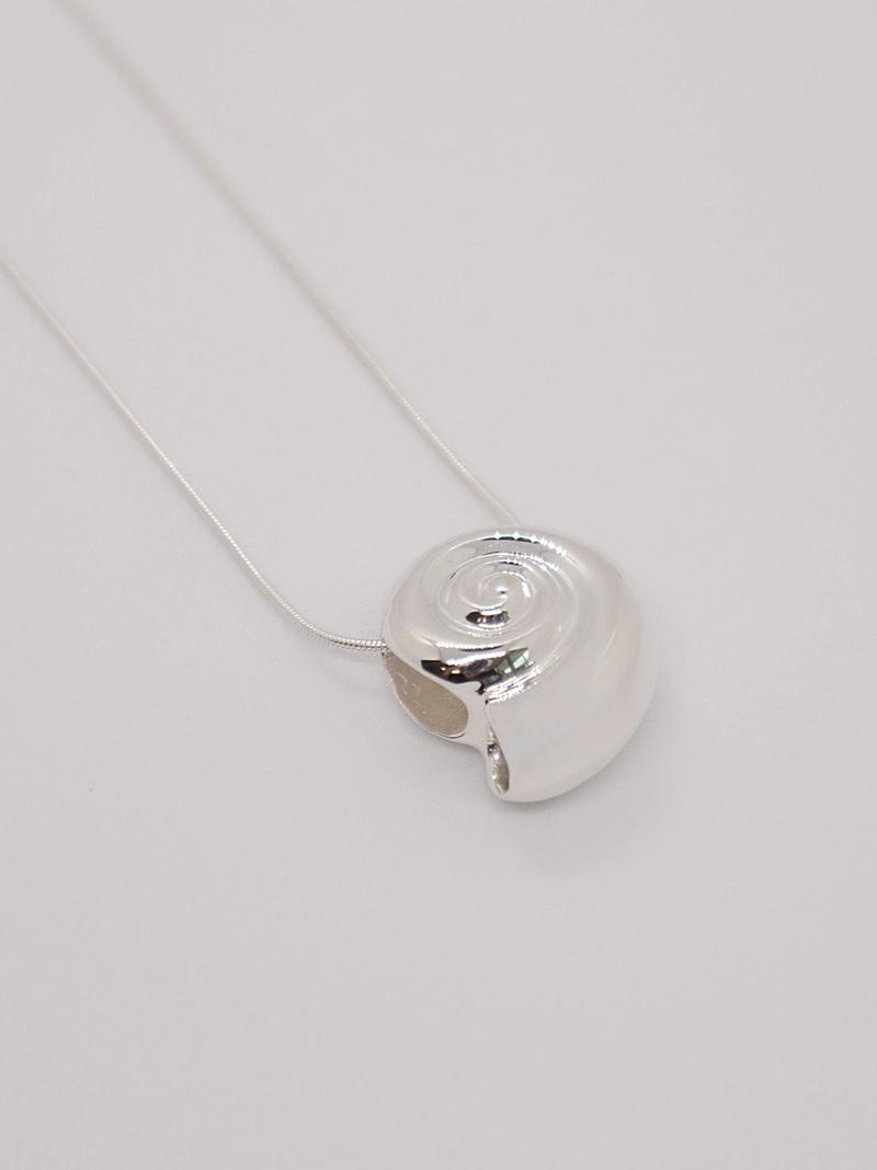 OudStudio - Oceanic Shell Necklace_Silver