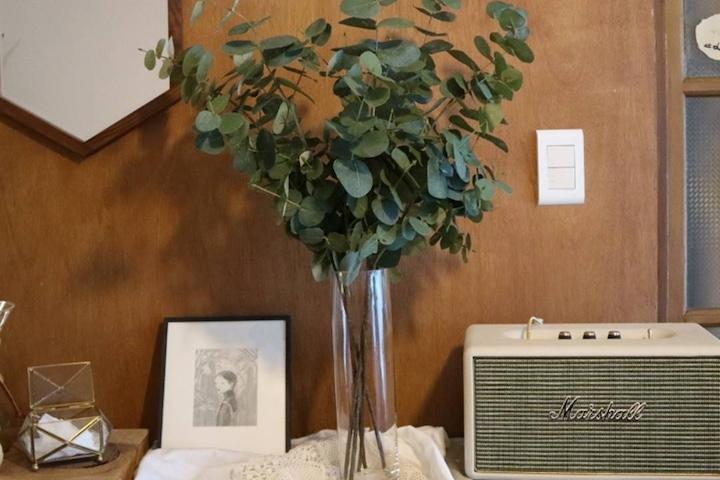 대형 인테리어 나무 식물 꽃 유칼립투스 조화 A