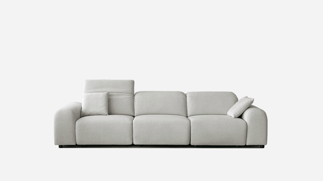 슬립 3인용 4인용 전동 전체 패브릭 슬라이딩 모션 소파