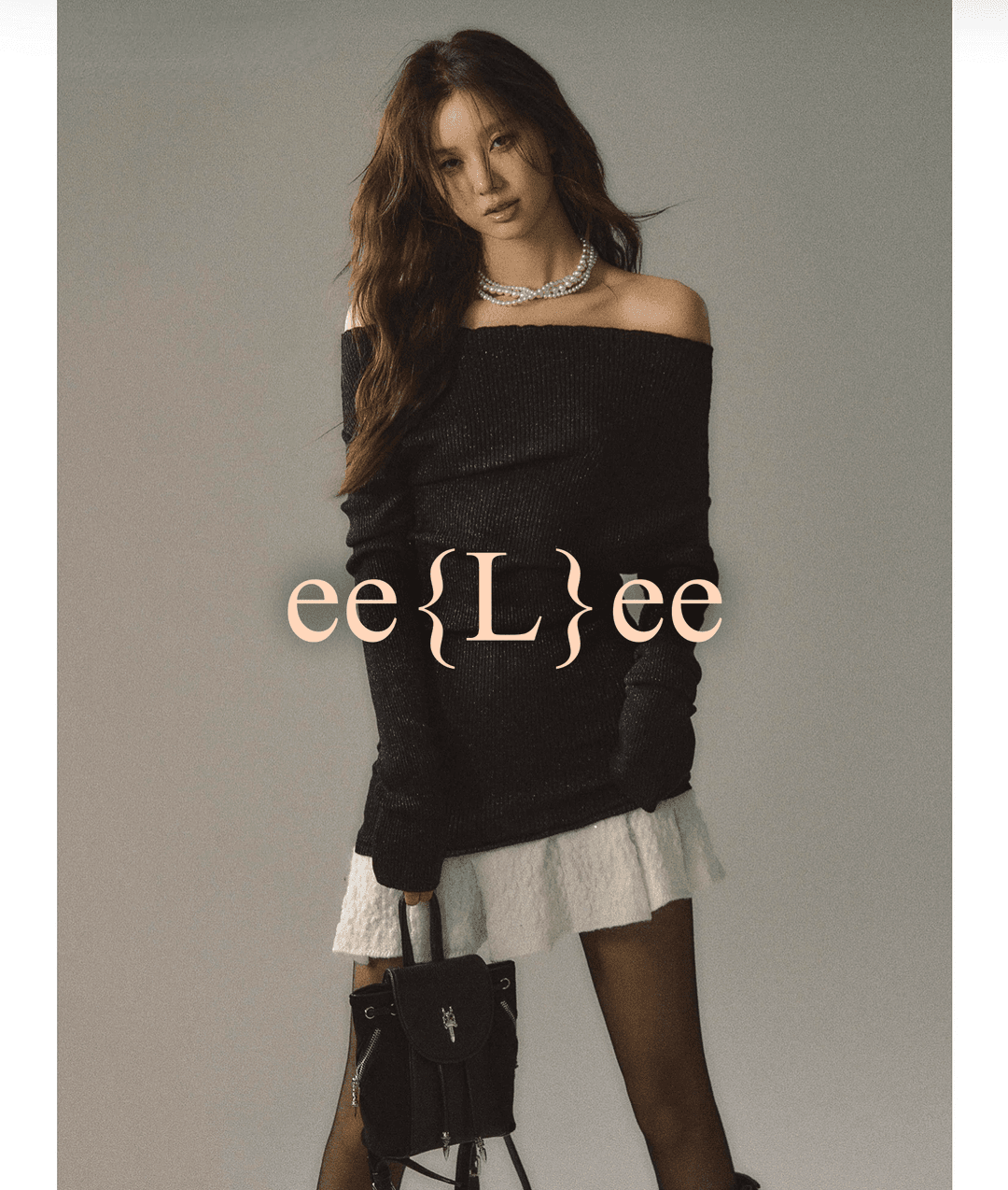 {Is your life fake-?:?} Fake two piece dress BLACK