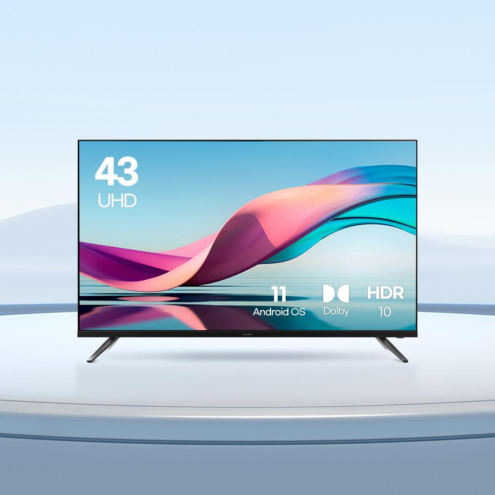 루컴즈 23년형 안드로이드11 IPS패널 109cm 4K UHD TV T43FCUKU01LA