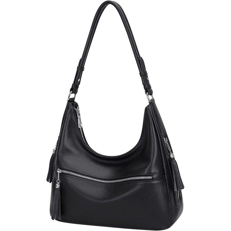 ALTOSY 여성용 가죽 핸드백 호보백 숄더백 숄더백 엘레강트 핸들백 스타일