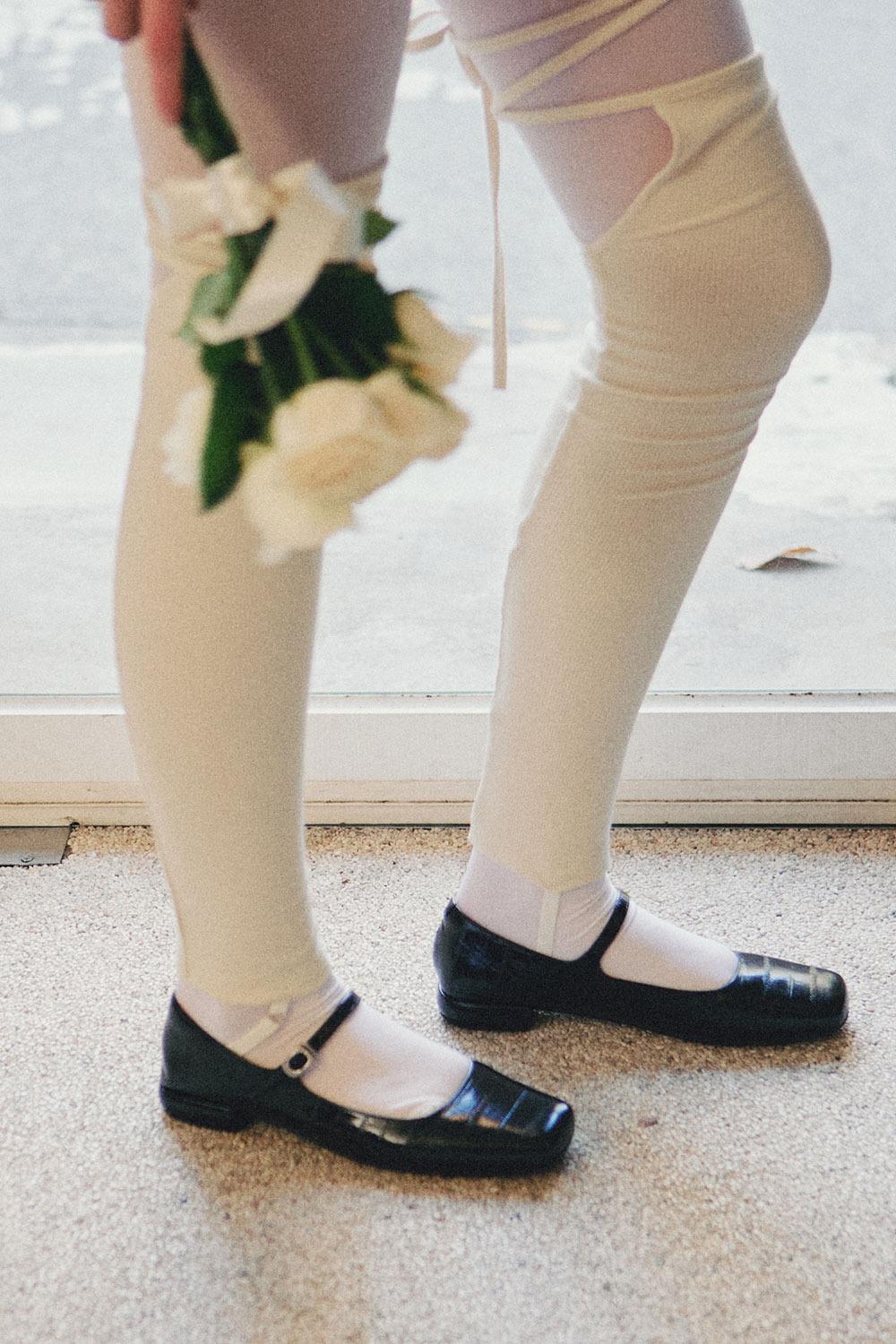 Square-Toe Mary Jane Shoes Black 스퀘어 토 메리제인 슈즈 블랙