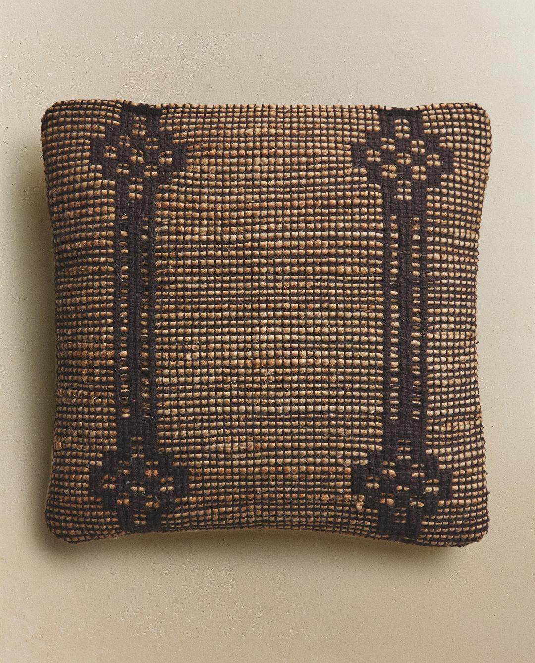 주트 쿠션 커버