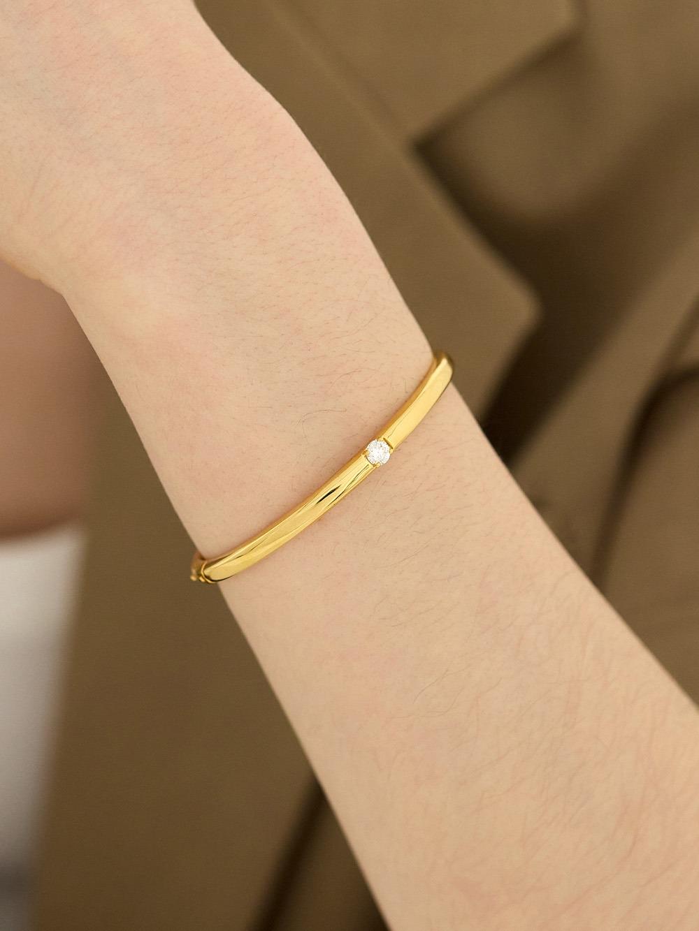 에센스 실버(Y) 랩다이아 뱅글 0.3CT HL4B52434Y9