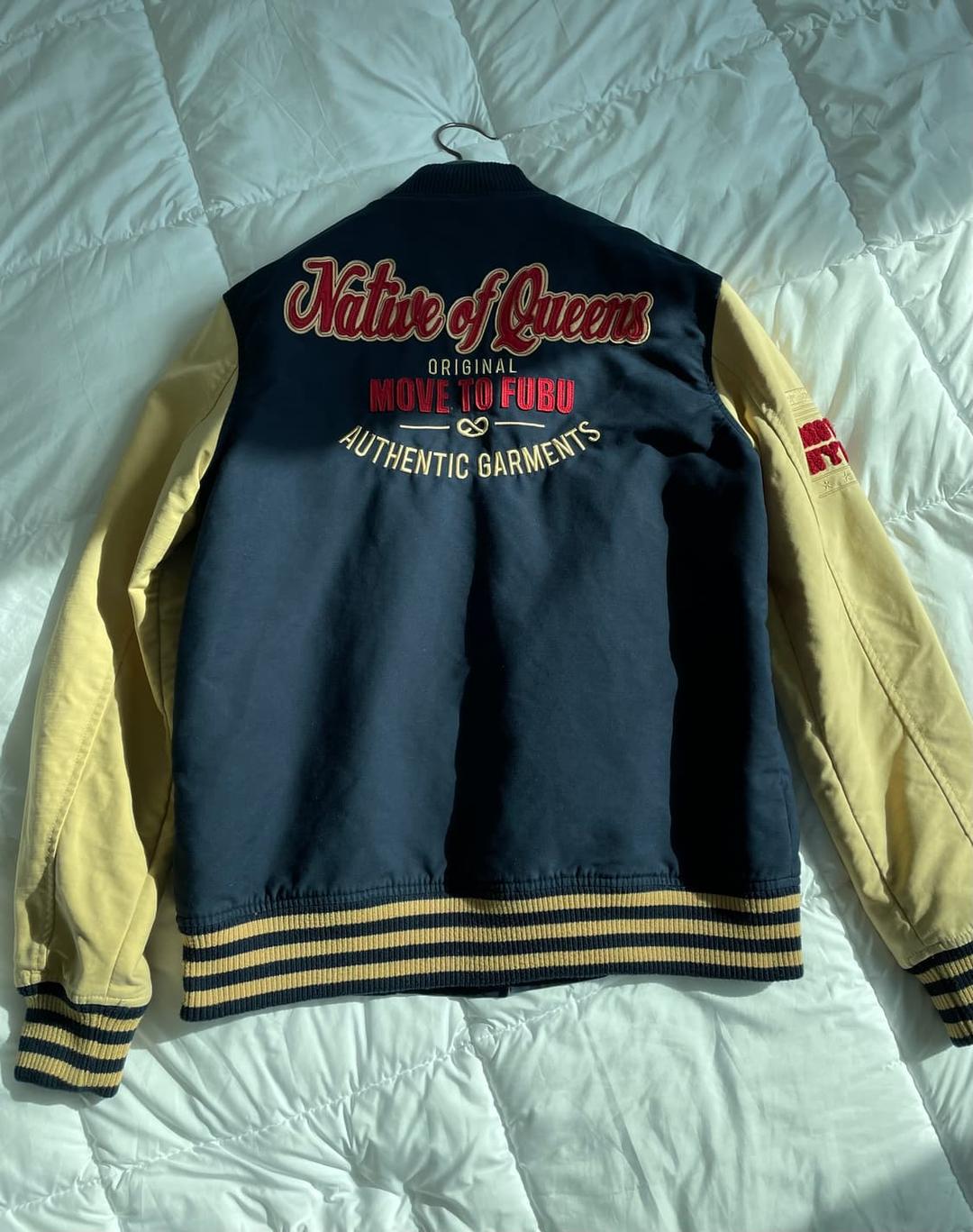 FUBU 후부 바시티자켓 L