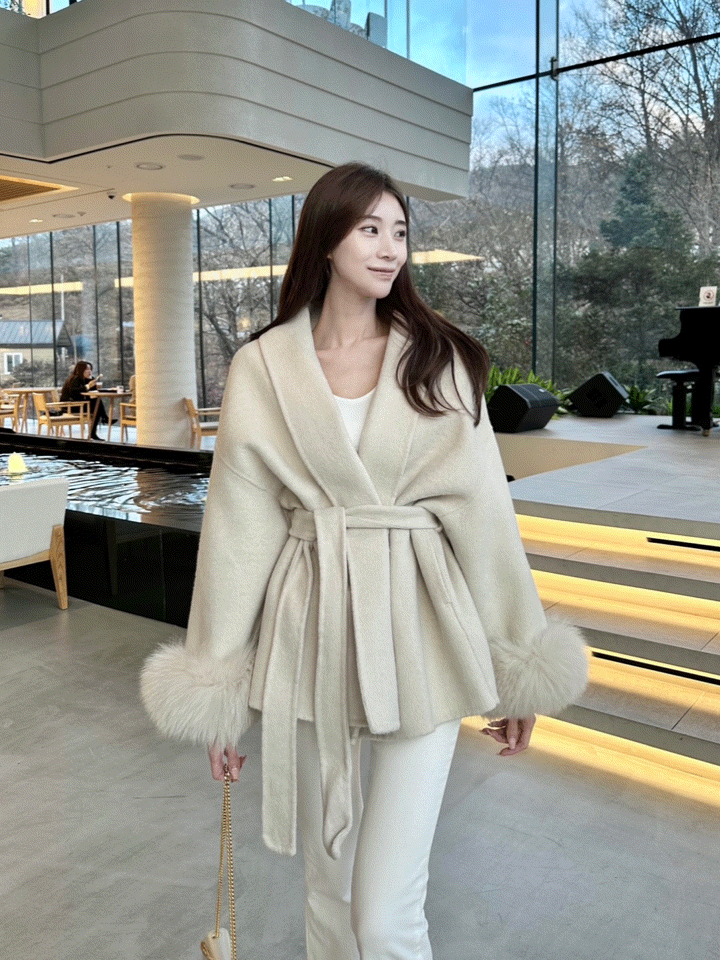 [리얼폭스] 에일린 폭스 핸드메이드 코트