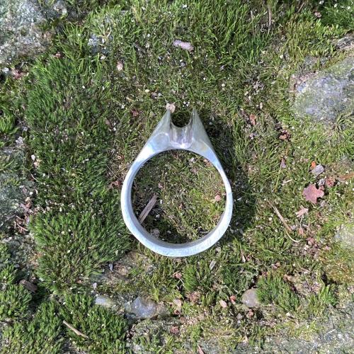 two pointed bold ring