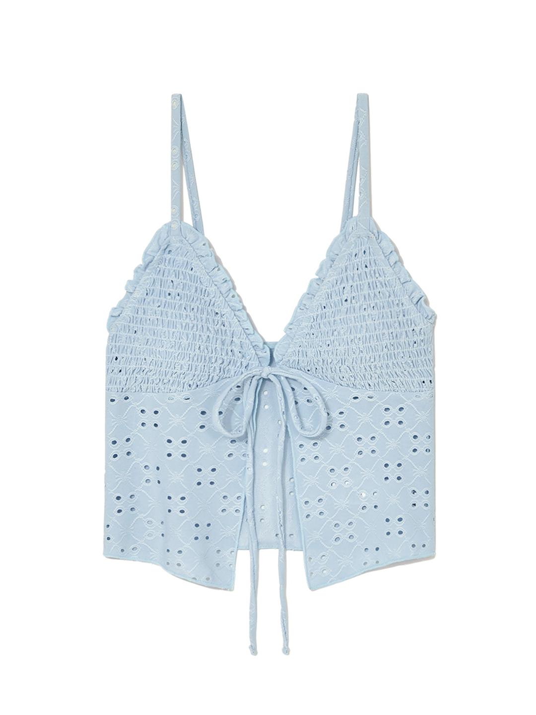 TANKINI SWIM TOP (BABY BLUE)