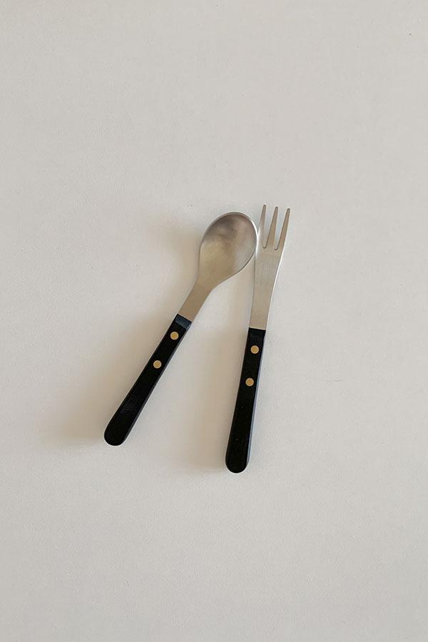 블랙라벨 디저트 포크 스푼(1pcs)