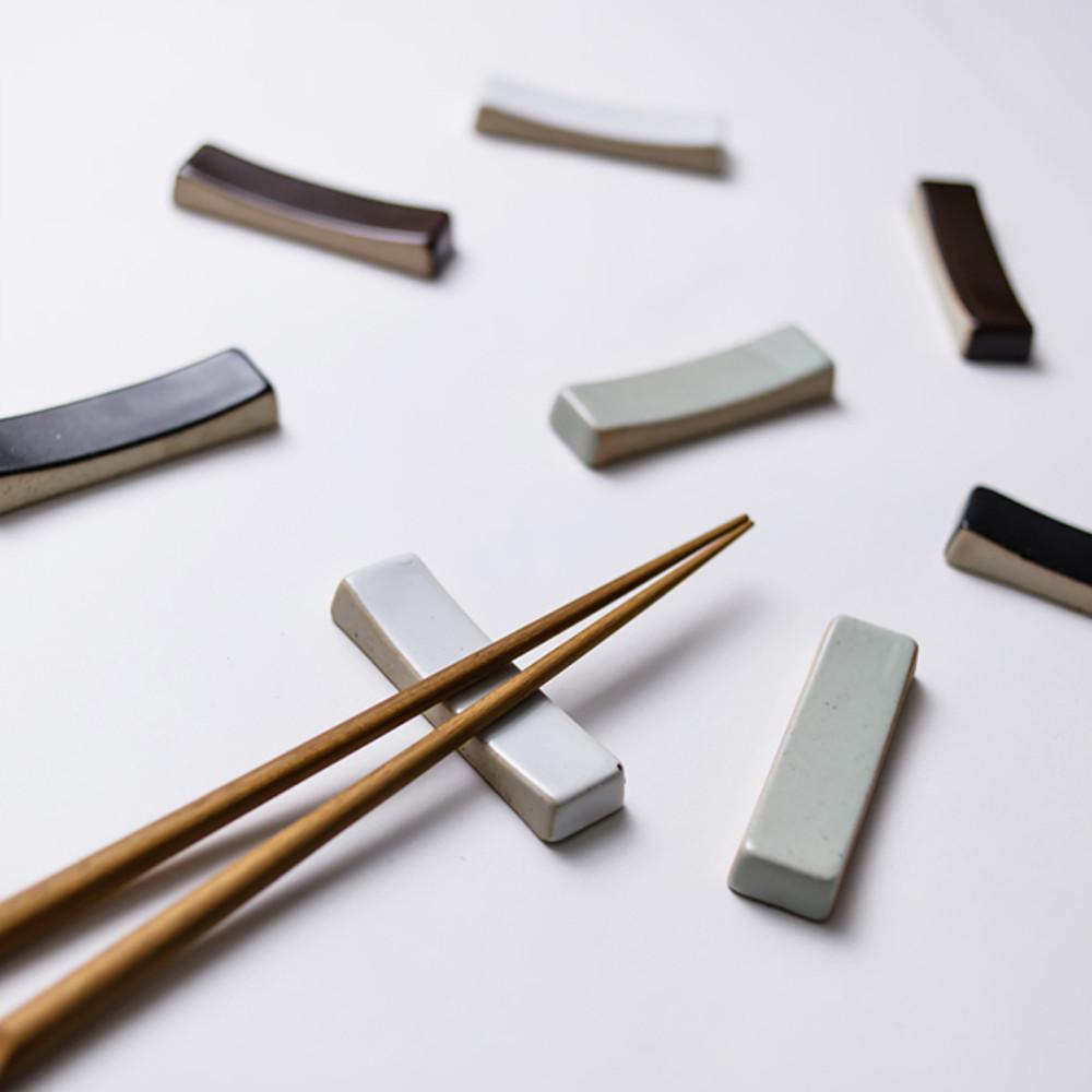 봄빛 도자기 수저받침대 숟가락 젓가락 수저받침