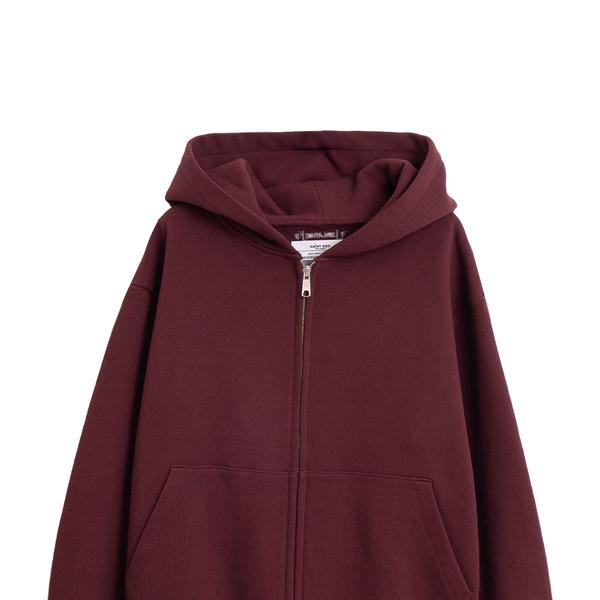 Balance hoodie zip-up(Burgundy)