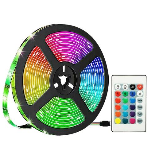 루아즈 LED 간접 줄조명 네온 스트립 무드등 5m - 네온사인 | 쿠팡