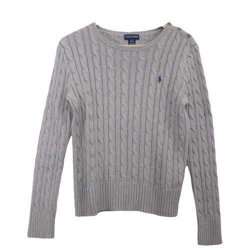 폴로 키즈 그레이 니트 12-14