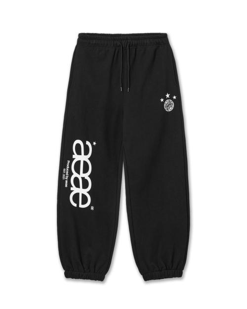 AEAE LOGO SWEATPANTS [BLACK]