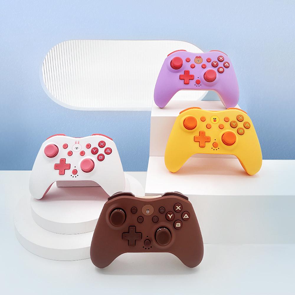 닌텐도 스위치 OLED 공용 겜맥 라인 프렌즈 게임 컨트롤러 / 프로콘 / 터보콘