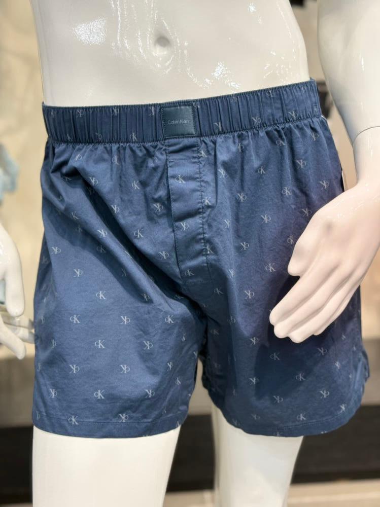 CK언더웨어 코튼 포블린 남성 박서 NM2693-QP2