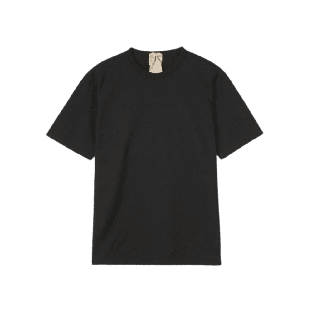 텐씨 마니카 코르타 반소매 티셔츠 네로