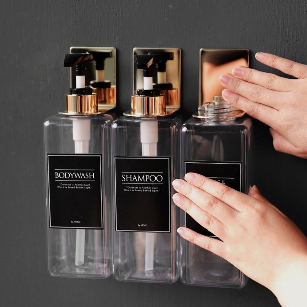 아토소 호텔 샴푸통 욕실 용기 디스펜서 500ml