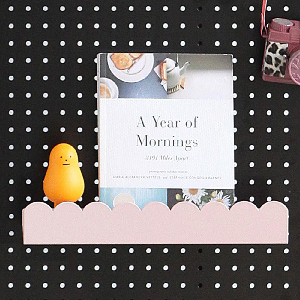 타공판닷컴 구름선반 핑크/그레이 2Size 타공판 악세사리