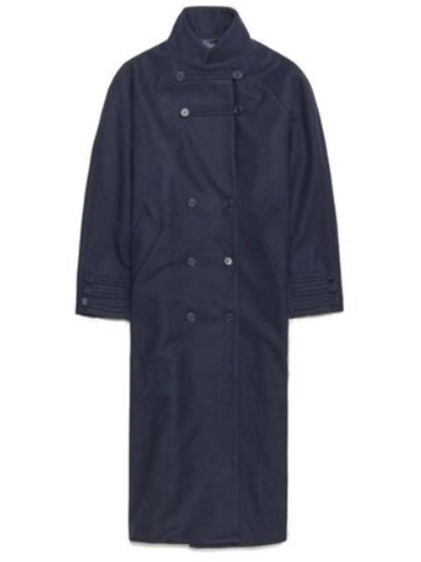 DEBO 네이비 더블 코트