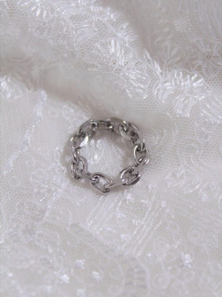 [써지컬스틸] day chain ring